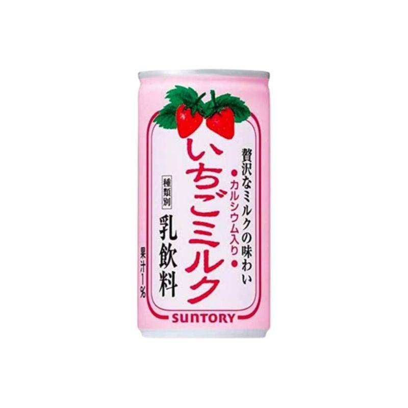 Suntory ichigo strawberry milk 190ml / mansikka-maitojuoma