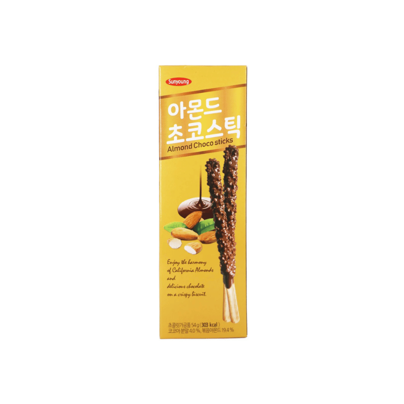 Sunyoung choco sticks almond 54g