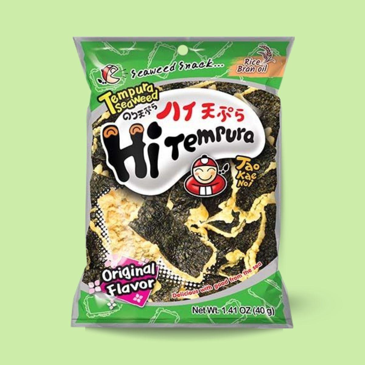 TKN Tempura seaweed snack original flavour 40g