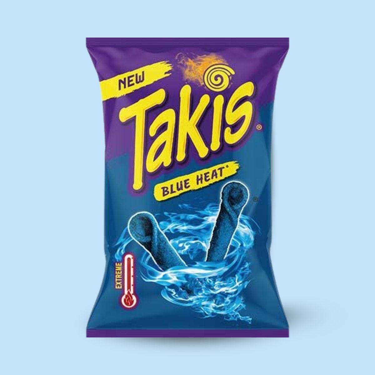 Takis corn snack blue heat 100g