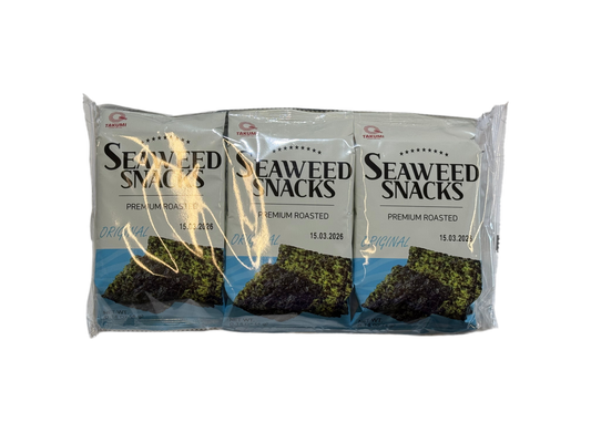 Takumi seaweed snack original 4gx3