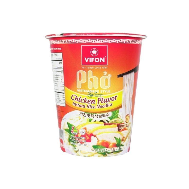 Vifon cup noodle chicken pho ga 60g
