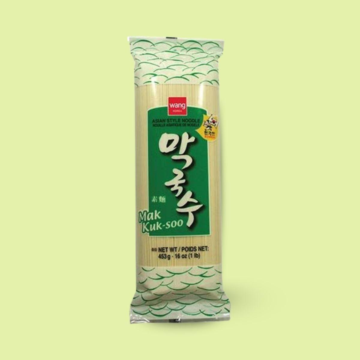 Wang dried noodles thin round 453g