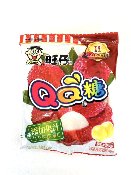 Want Want QQ gummy candy lychee flavor 70g