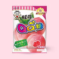 Want Want QQ gummy candy peach flavor 70g