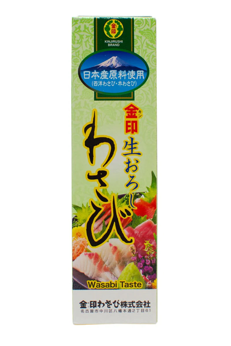 Kinjirushi wasabi paste tube 43g / wasabi-tahna