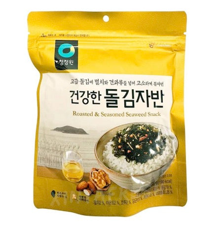 CJW roasted seasoned laver seaweed snack flake 30g