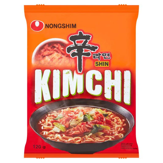 Nongshim Shin Kimchi ramyun pikanuudelikeitto 120g
