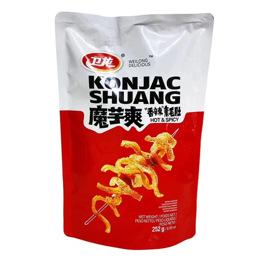 Wei Long Konjac snack hot spicy 252g