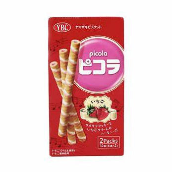 YBC biscuit sticks strawberry 49g