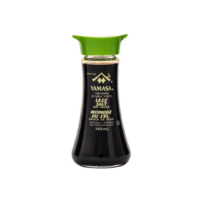 Yamasa genne less salt shoyu soy sauce 150ml / vähemmän suolaa soijakastikkeessa