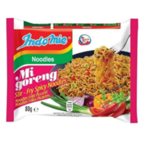 Indomie instant noodles Mi Goreng stir-fry spicy noodles 80g / mausteinen nuudeli