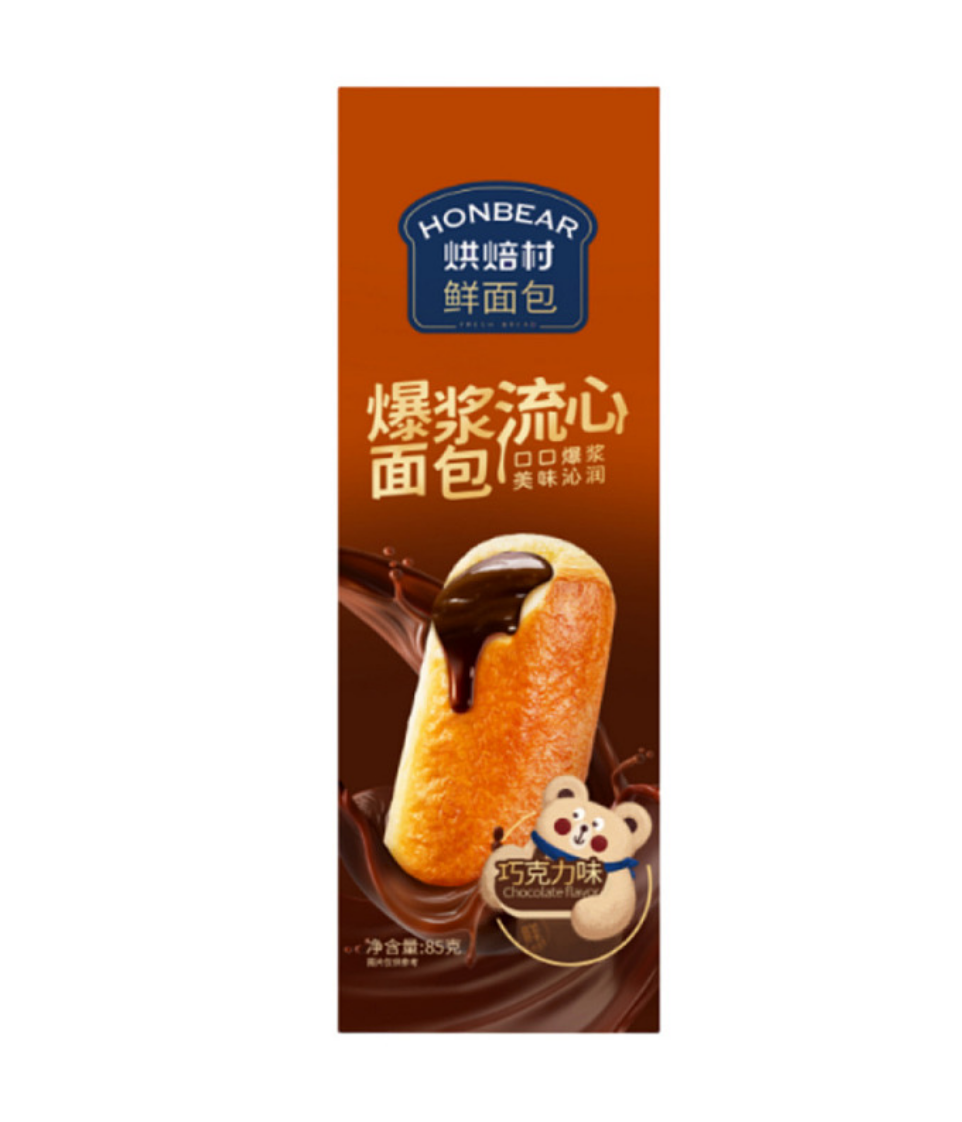 Honbear chocolate bread 85g / suklaaleipä