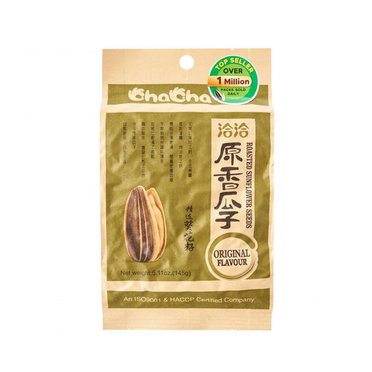 Chacha roasted sunflower seeds original 145g