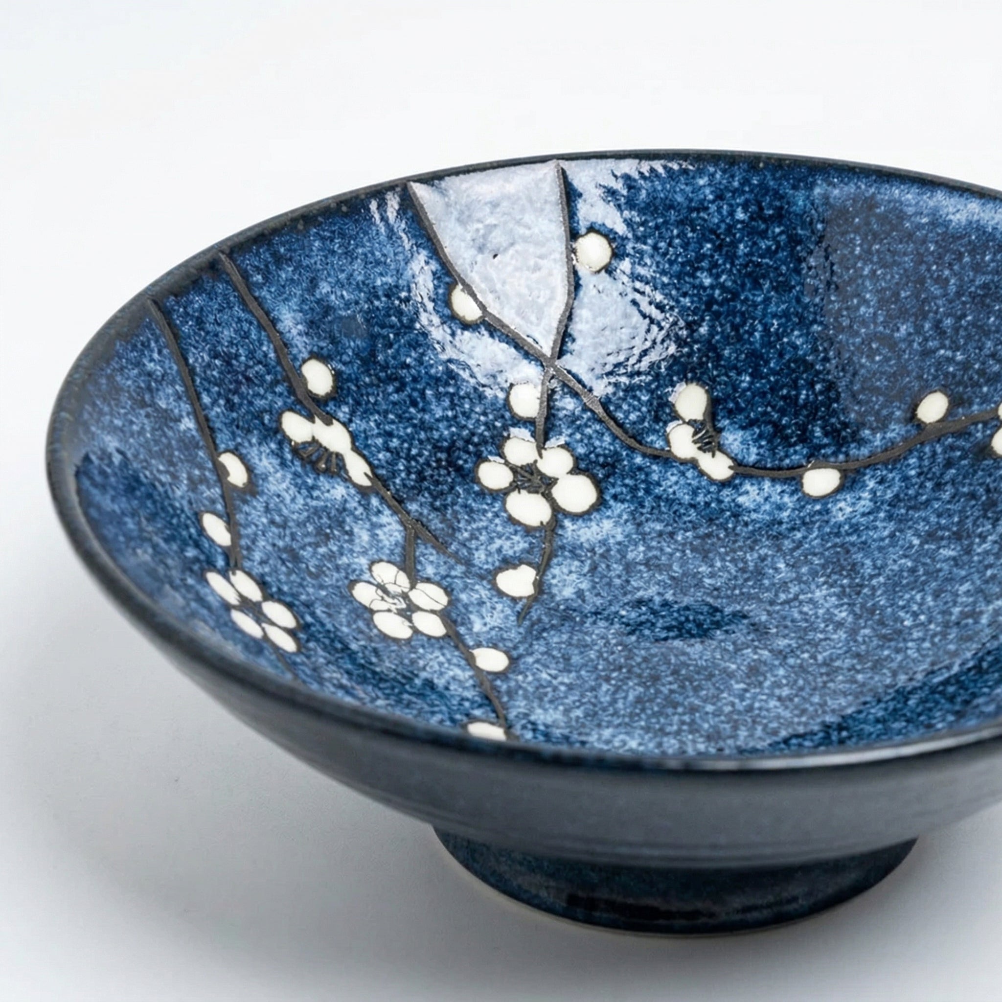 Hana blue, Bowl, D24.5 cm | H8 cm