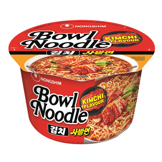 Nongshim instant bowl noodle kimchi flavor 100g