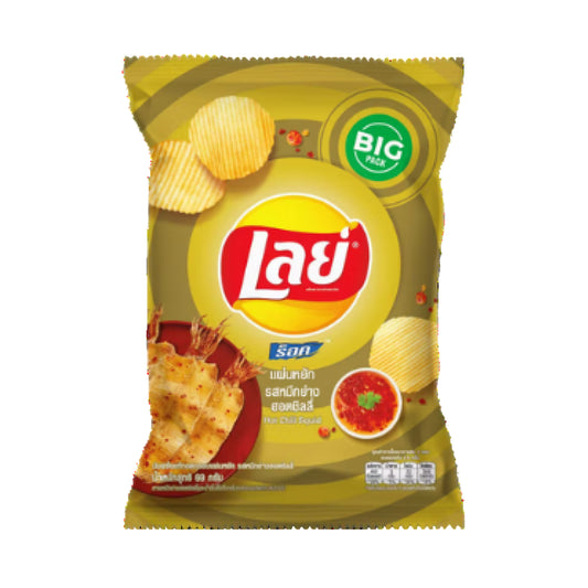 Lays potato chip cuttlefish hot chili 69g