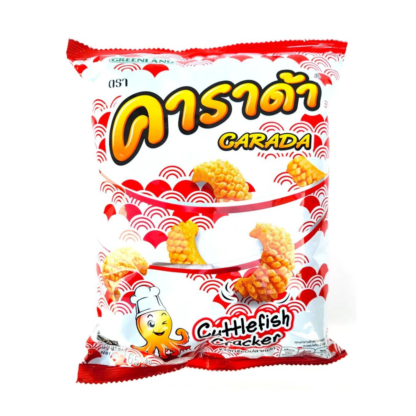 Carada cuttlefish cracker 65g
