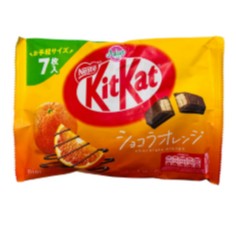 Kitkat mini appelsiini 7kpl 81,2g / appelsiini maku