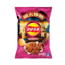 Lays potato chip sweet spicy fried chicken 70g