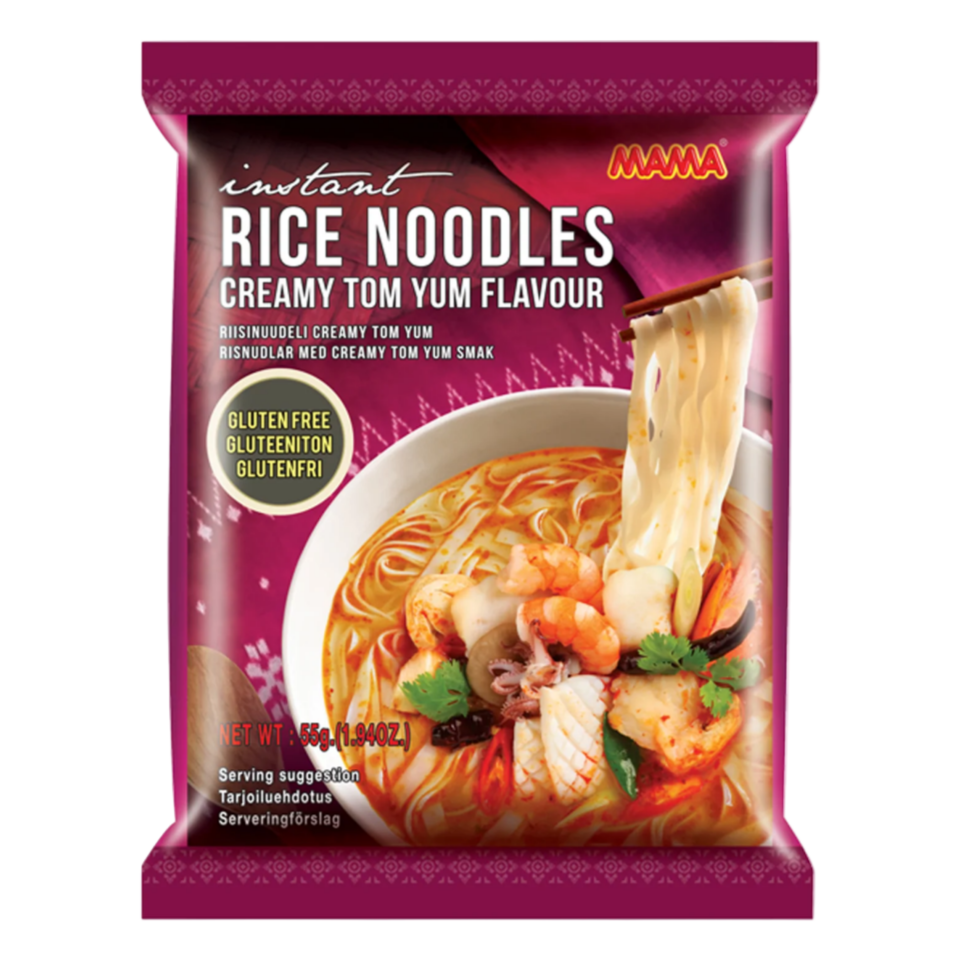 Mama Gluten-free instant rice noodles creamy tom yum 55g