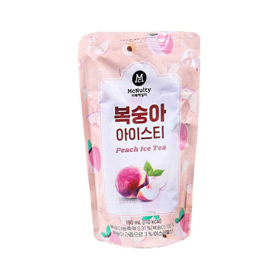 Mcnulty peach ice tea 190ml / persikkajäätee