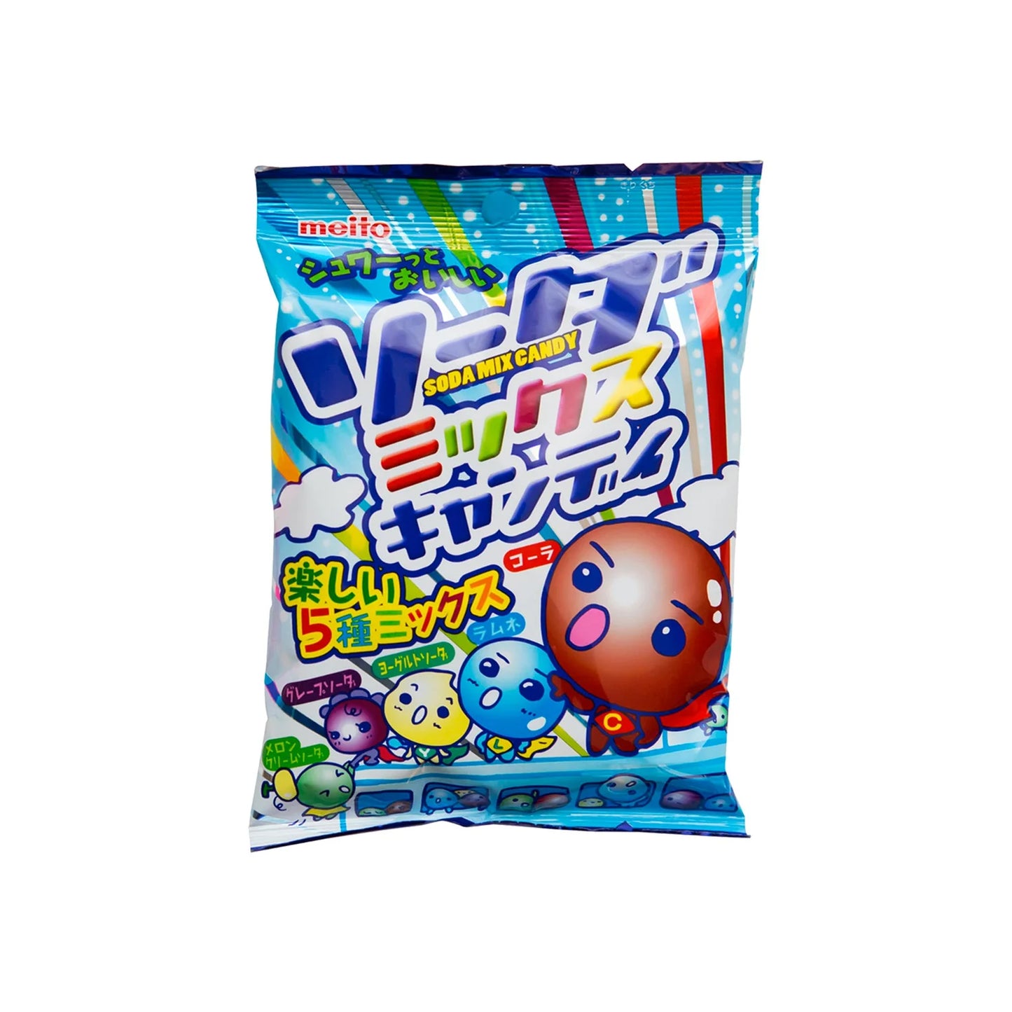 Meito soda mix candy 80g