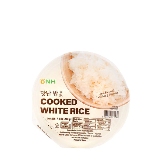 NH cooked white rice 210g