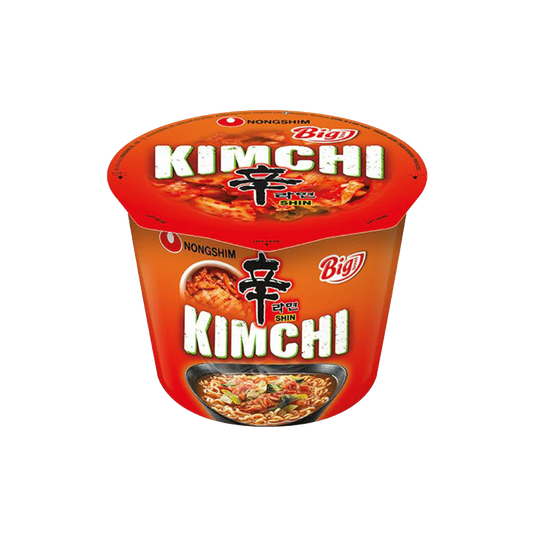 Nongshim Shin Kimchi Big Bowl ramyun pikanuudelikeitto 112g