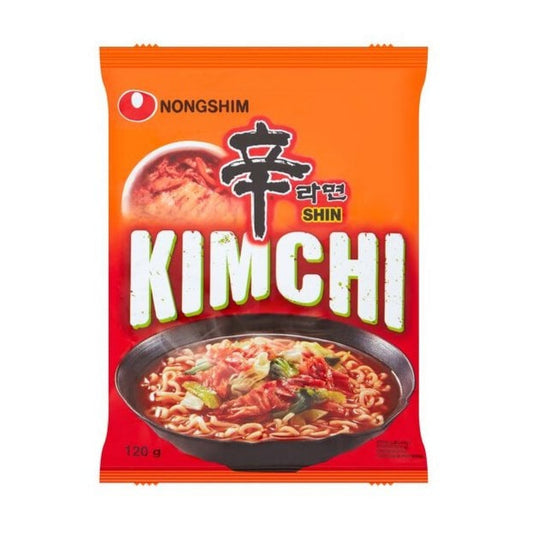 Nongshim Shin Kimchi ramyun instant noodle soup 120g / kimchi pikanuudelikeitto