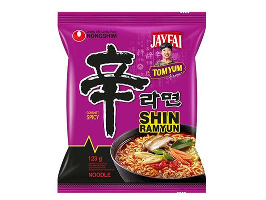 Nongshim Shin ramyun tom yum flavor 123g / nuudelit tom yum -maku