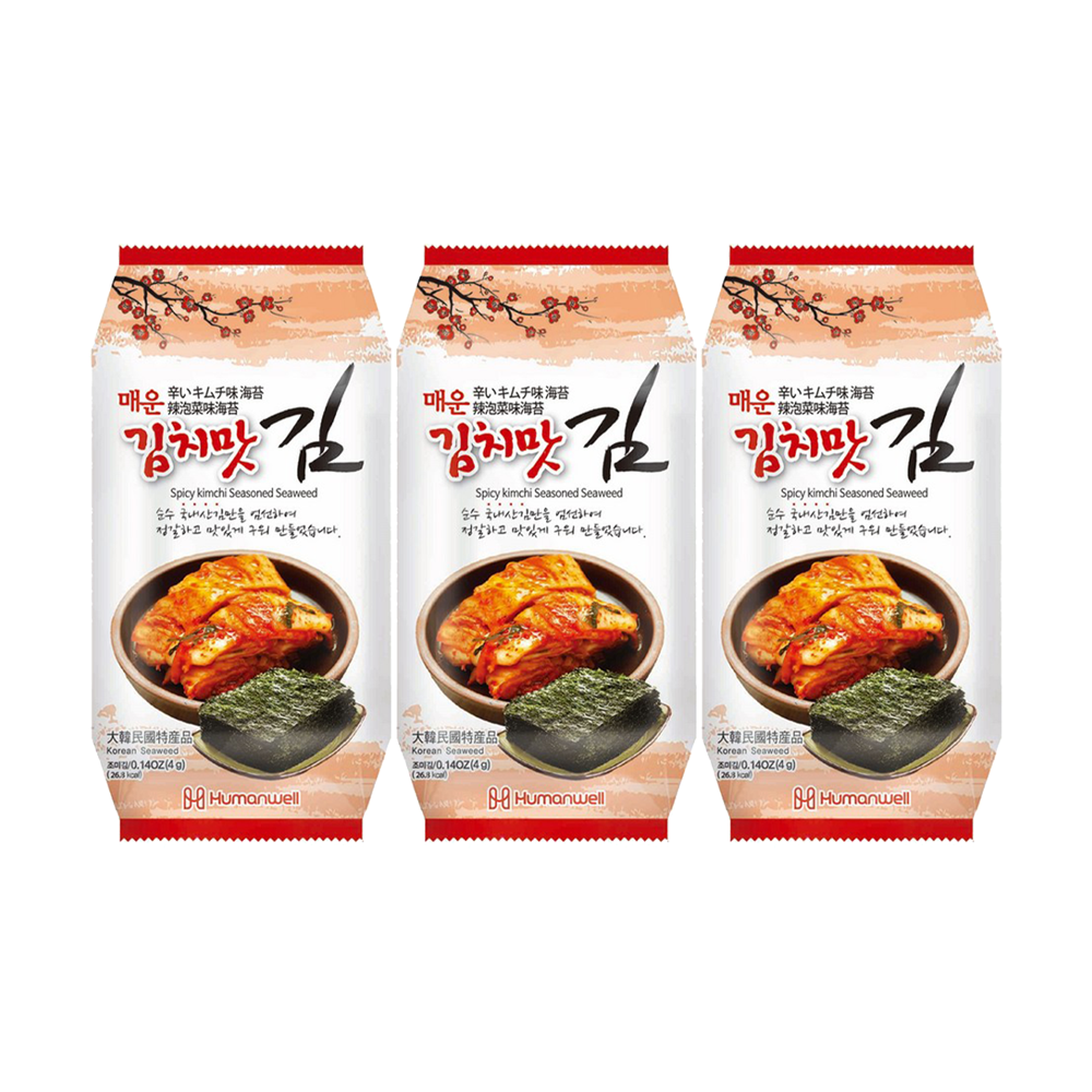Humanwell Seaweed Kimchi (3x4g) 12g