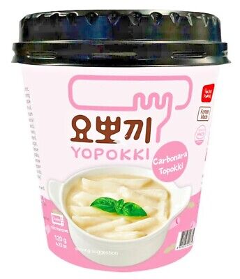Yopokki Topokki carbonara riisikakkukuppi 140g