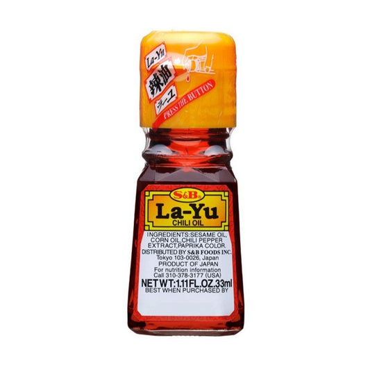 S&B La Yu chili oil 33ml
