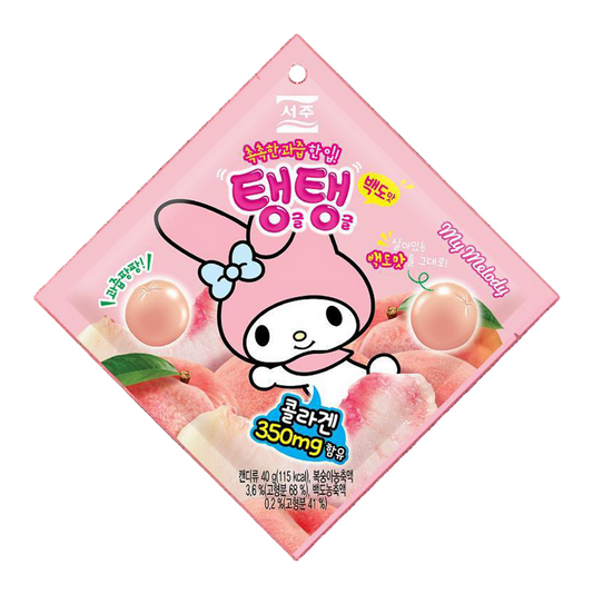 Seoju Sanrio Tang Tang jelly peach 40g / hyytelö persikka