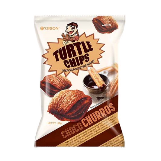Orion Turtle chips choco churros 80g