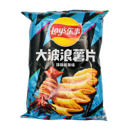 Lays potato chip big wave squid flavor 70g